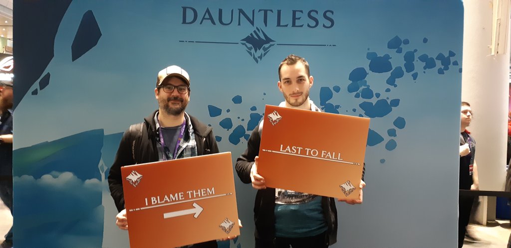 louis_val's tweet photo. Played Dauntless #paxslayer https://t.co/alJtebsRil