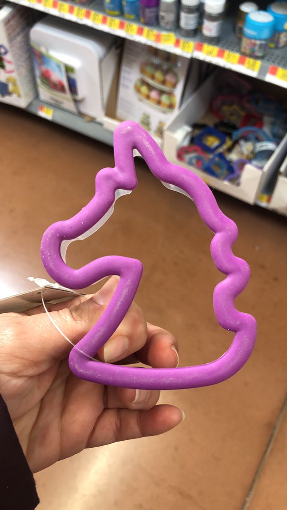 TheCakeMildred's tweet photo. Unicorn cookie cutter from Walmart #unicorn #cookie https://t.co/2BLryGqpLe