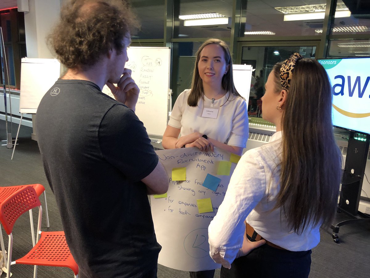 SWCork's tweet image. Teams are being selected 🙌🏻 Designers, Marketeers, Programmers and the many other skills that the teams need 🔥🔥#SWCork