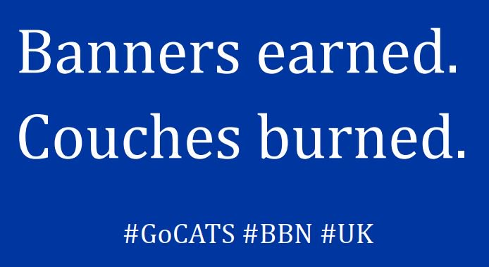 StevenRush2000's tweet image. #GoCATS #BBN #UKLaFamilia