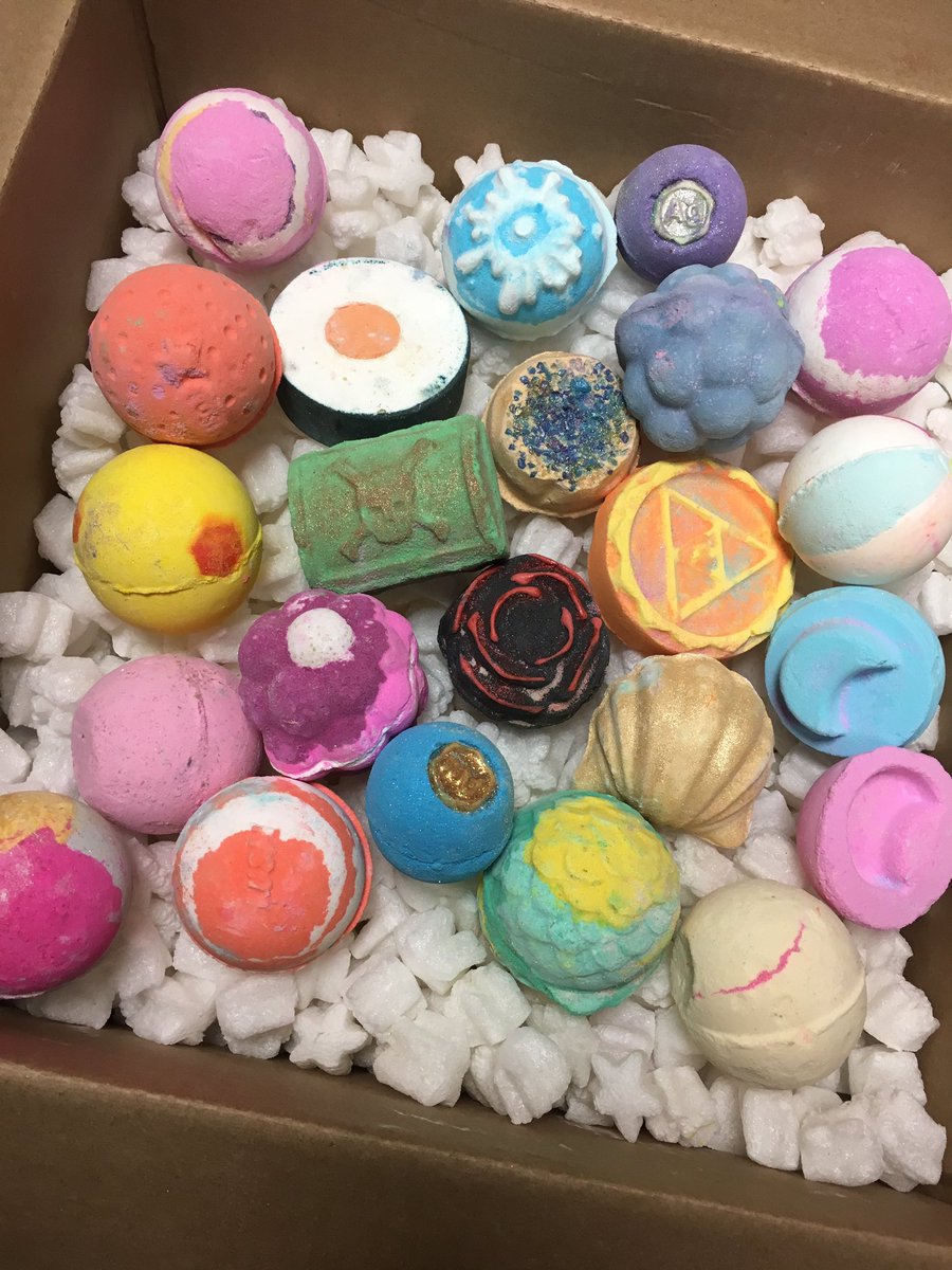 New bath bombs have arrived in celebration of 30 years since our founder, Mo Constantine, invented these iconic fizzers!! Now this is how you throw a party, with even more on the way next week! #WeTheBathers #LushCosmetics