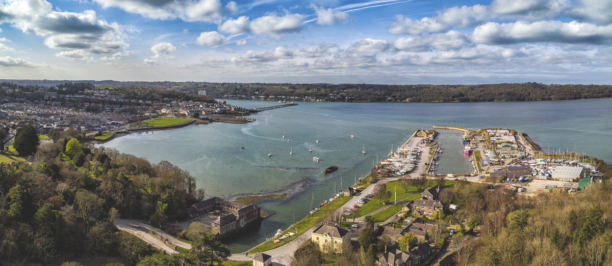 Port Penrhyn #Bangor #Gwynedd #Dronestagram #MenaiStrait