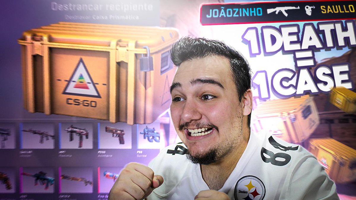 CanalDoSaullo's tweet photo. A CADA MORTE, EU ABRO 1 CAIXA PRISMA NO CSGO - DESAFIO DOS INSCRITOS *Prisma Case Opening*
https://t.co/si9xn3u9TQ

Quem ai acha que deu bom? 🍀 https://t.co/vjuGeV5xZo