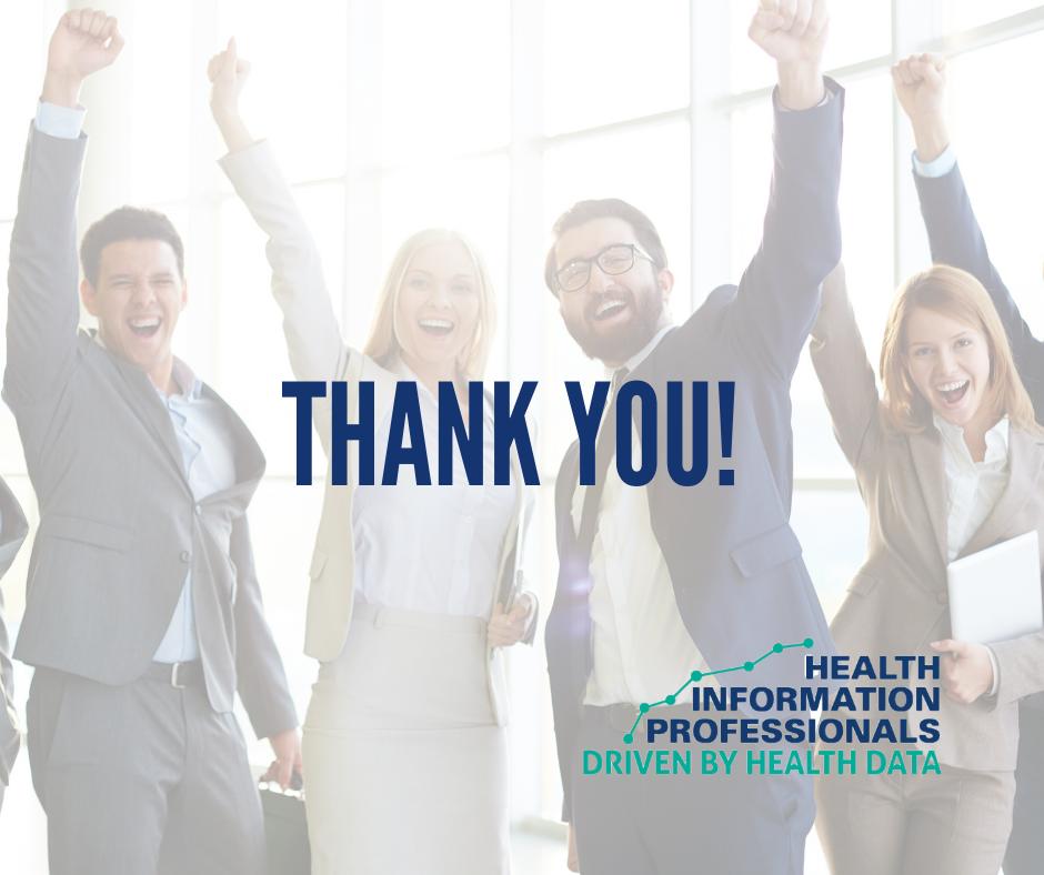 ACSConsults's tweet photo. Thank you for participating in HIP Week with us! We hope you celebrated your health information professionals a little extra during their special week. #HIPWeek19 https://t.co/2nD3BmeLKw
