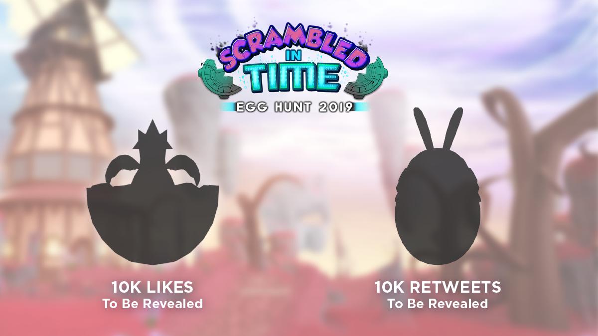 These shell-ouettes hold the key to your eggciting future. Unlock the first egg reveal by liking and retweeting this post! Time’s a tickin’ 🥚 #EggHunt2019 #Roblox