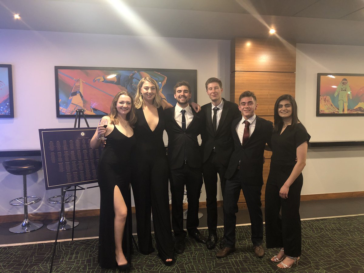 Just a few of our members at the #TeamBrunelBall19 ⛷🏂