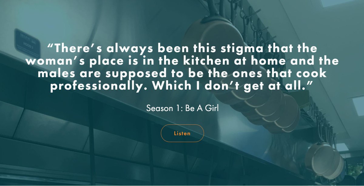 Binge-listened to entire season yesterday (it's that good!) of @CopperandHeat podcast by former <a href="/ManresaCA/">Manresa</a> CDP <a href="/krosuna/">Katy Osuna</a> Nominated for a <a href="/beardfoundation/">James Beard Foundation</a> Listen to Be A Girl here: copperandheat.com/episodes