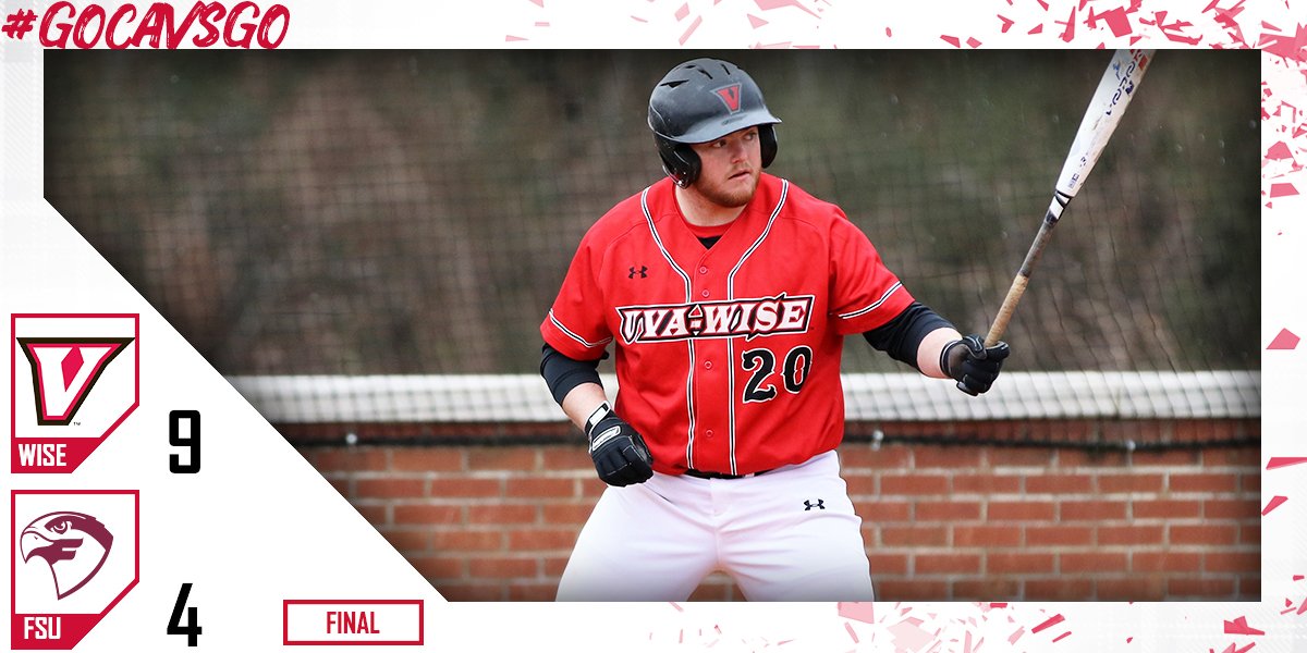 Dawson Cagle belted a pair of 3-run homers while senior Landon Faulkner earned his first mound win of the year as @UVaWiseBaseball moved to 8-2 in <a href="/TheMountainEast/">Mountain East Conf.</a> with a 9-4 win over Fairmont State. The 8-2 start in league play is the best for the program since 1989! #GoCavsGo