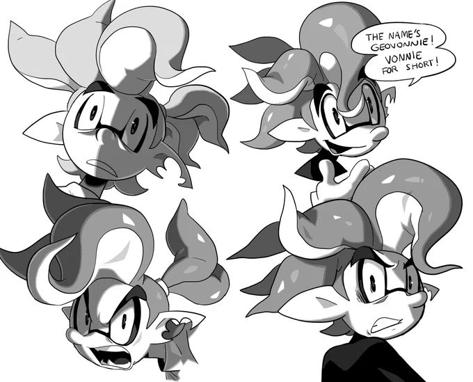 quick vonnie drawings done in my spare time 