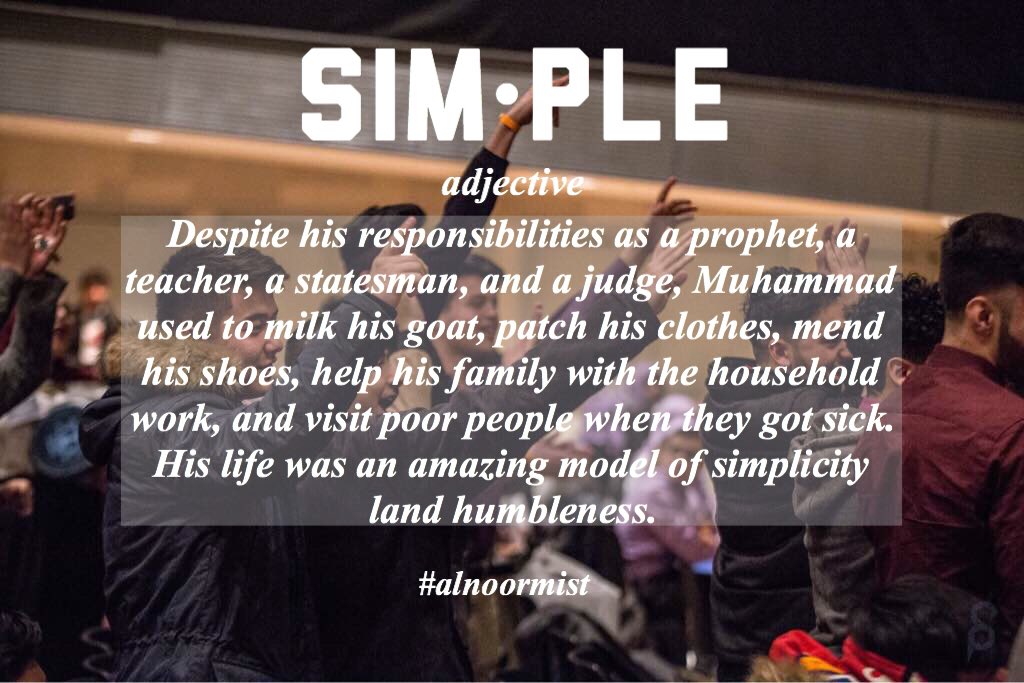alnoormist's tweet photo. we should always use Prophet Muhammad’s life as a lesson! #behumble #mistny #alnoormist https://t.co/l5wqM86zLt