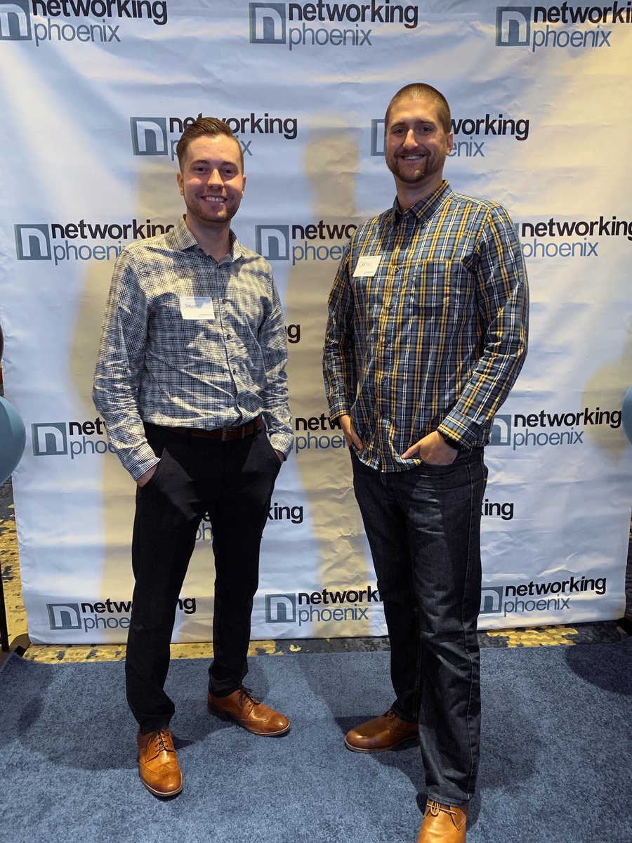 inflightcreate's tweet photo. Our founders had a great time at the @NetworkingPhx event last night. Did you attend?  #networking #advertising #business https://t.co/YYaMUu61cv