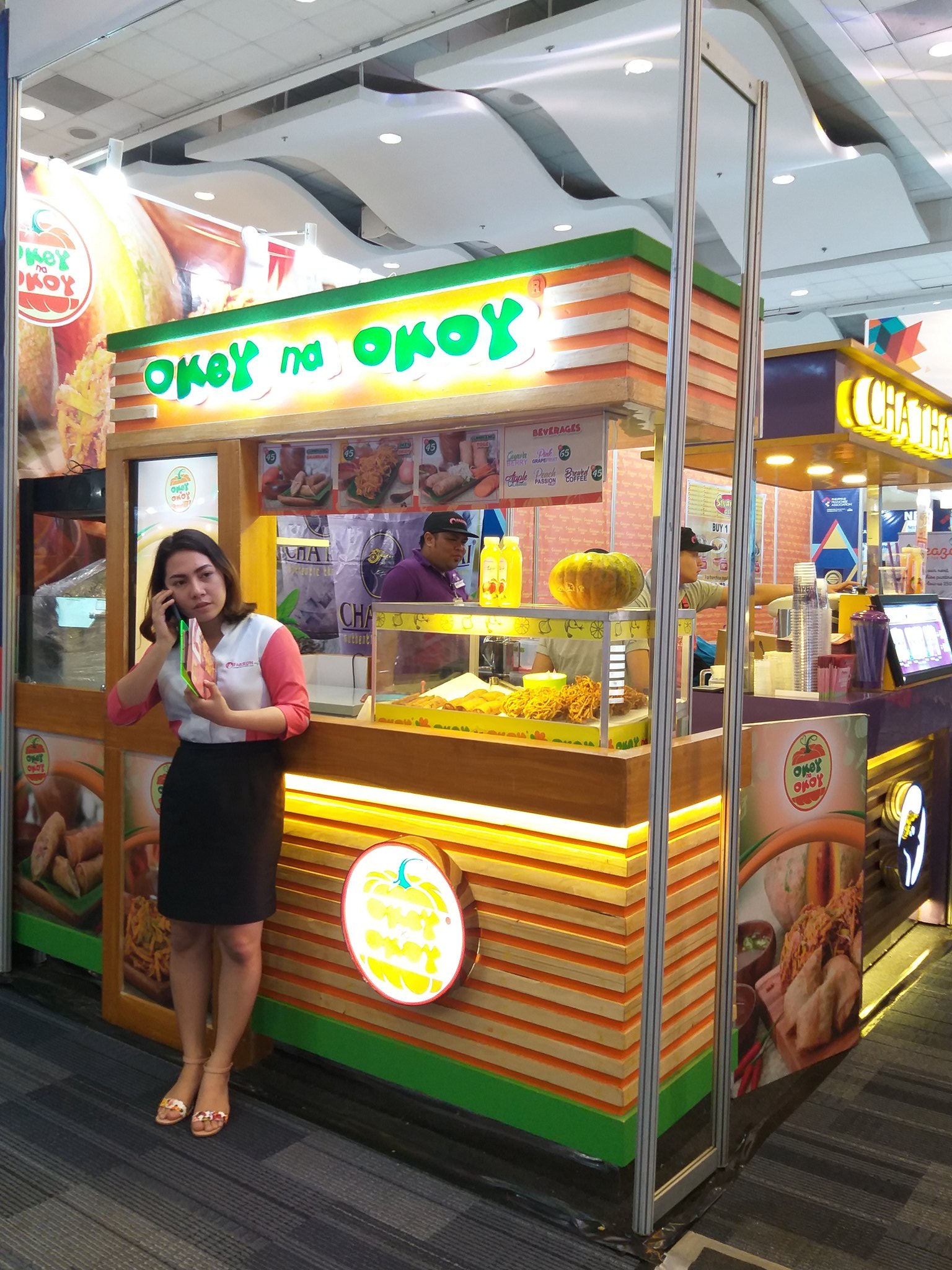 Okey na Okoy on Twitter: "Now franchising at Franchise Asia at SMX MOA ...