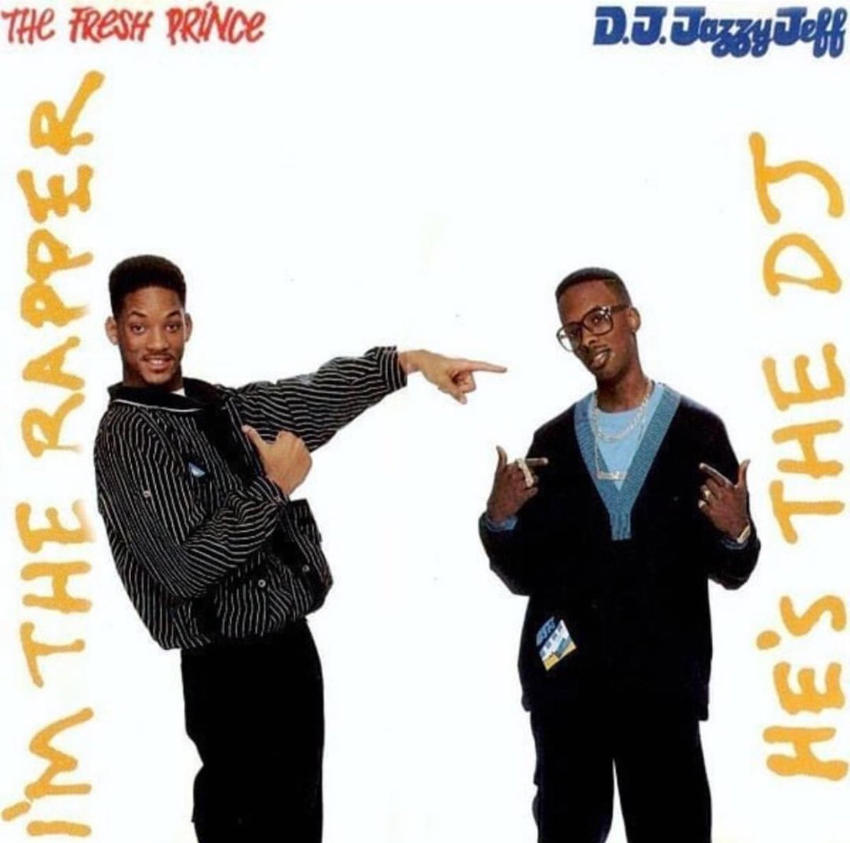 March 29, 1988: DJ Jazzy Jeff & The Fresh Prince drop their sophomore LP “He’s The DJ, I’m The Rapper”
#OGLegacy #djjazzyjeffandthefreshprince #djjazzyjeff #freshprince #thefreshprince #willsmith #jiverecords #80srap #parentsjustdontunderstand #brandnewfunk #hesthedjimtherapper