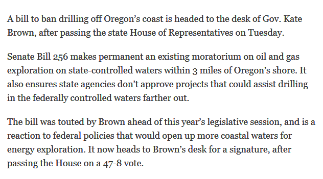 OWConservation's tweet image. Actually READING the link provided will often SAVE us from embarrassing ourselves, Mr. Stiles. 

Had you READ the link, you would NOT have Assumed as you did. 

OR...is this more @HouseGOP propaganda that you are working on, sir? Asking...not trying to insult.