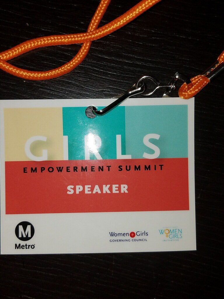 KelliAECOM's tweet photo. #Metro1stAnnualGirlsEmpowermentSummit #WhoRuntheWorld ⁦@AECOM⁩ ⁦@vsiranosian⁩ ⁦@metrolosangeles⁩ https://t.co/ktMmlou8RV