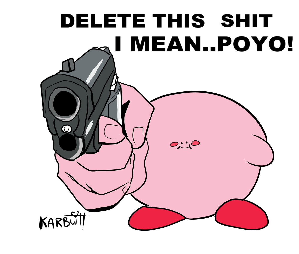 Kirby Delet This Meme.