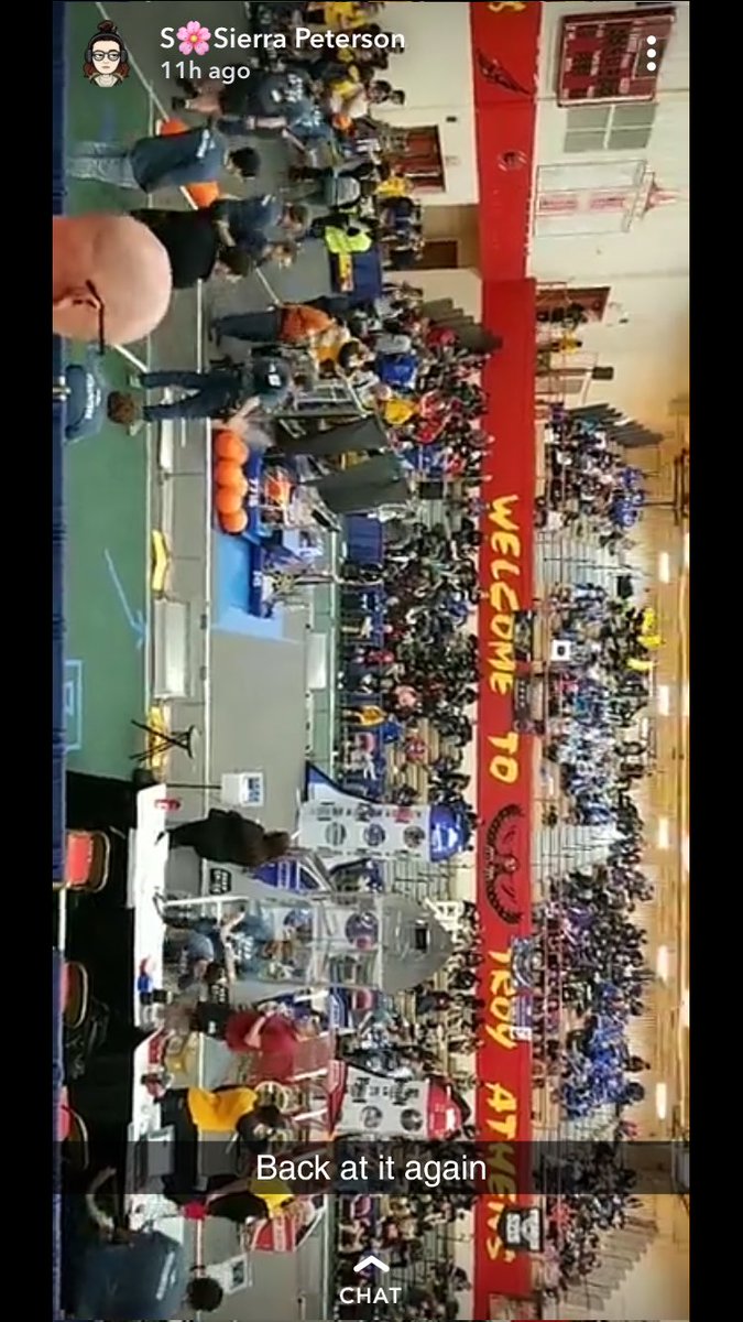 Some moments from Today at Troy #frc #omgrobot #deepspace #electropanthers 🧡🖤