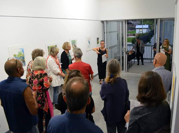 FremantleShac's tweet photo. Our #CoLab2 space opened an #Exhibition called #Booyeembara by Lynne Tinley. Open today in #WGV one day only https://t.co/kCHM9Fi65B
