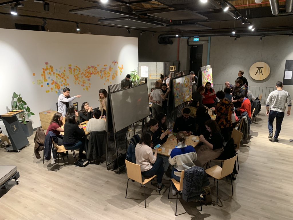 a_s_'s tweet photo. What an amazing 1st day! @istjams #GSJam #Jamist @Atolyeist @DeloitteDigital https://t.co/zz1QWe1guj