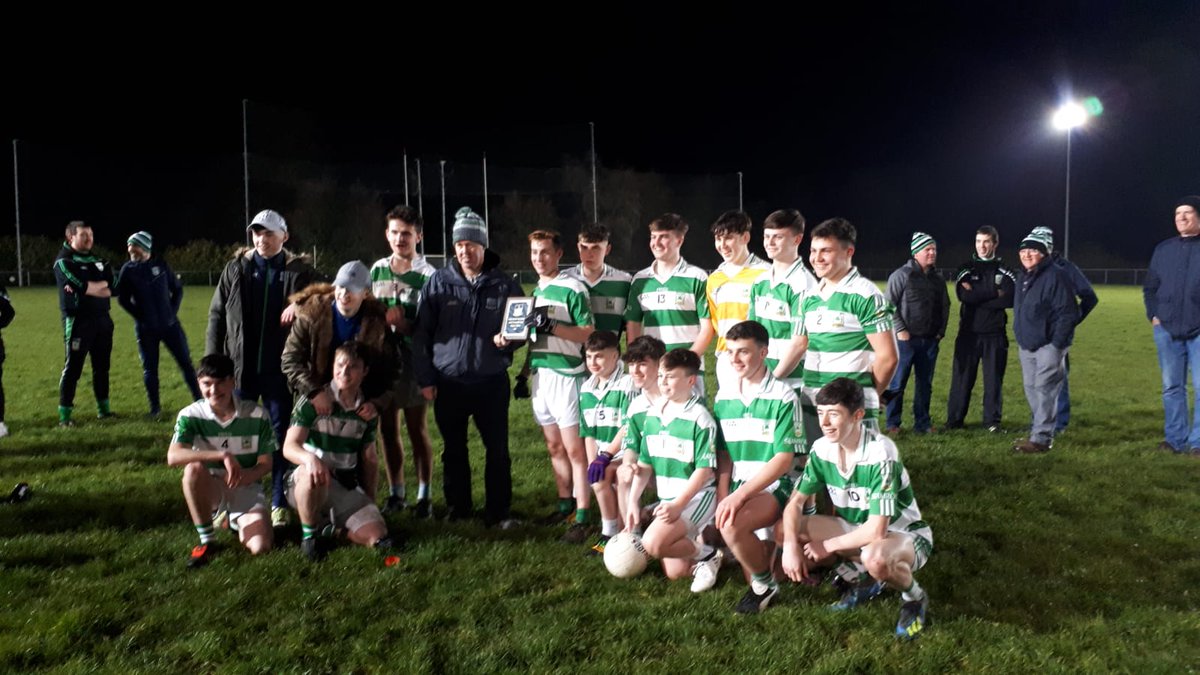 Champions 🏆🍀💪

Congratulations to our U19 Team on winning <a href="/FermanaghGAA/">Fermanagh GAA</a> Division 2 League Final after defeating <a href="/BrookeboroGAC/">Brookeborough GAC</a> tonight on a scoreline of 2-15 v 3-10.

A well deserved win for all the players and management team! 🙂