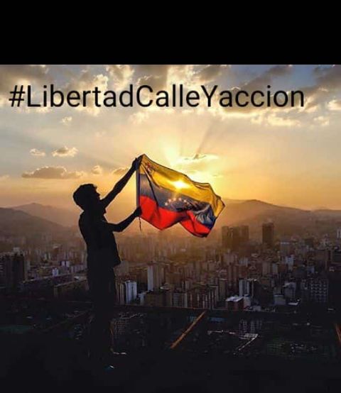 Norgech's tweet photo. "La esperanza nacio para no morir Venezuela" #LibertadCalleYAccion https://t.co/Z4dT499HS8