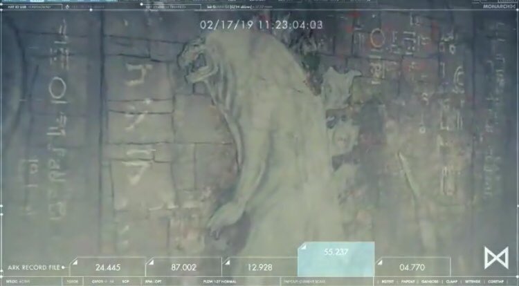 青空 Pa Twitter Godzillakingofthemonsters 世界各地で見つかるゴジラの壁画 太古の人類はゴジラ を神として崇めていたのがよく分かる ４枚目の海底遺跡に描かれてるゴジラの横にカタカナでゴジラと書かれてるのが気になる T Co Bjcksxz6xa Twitter