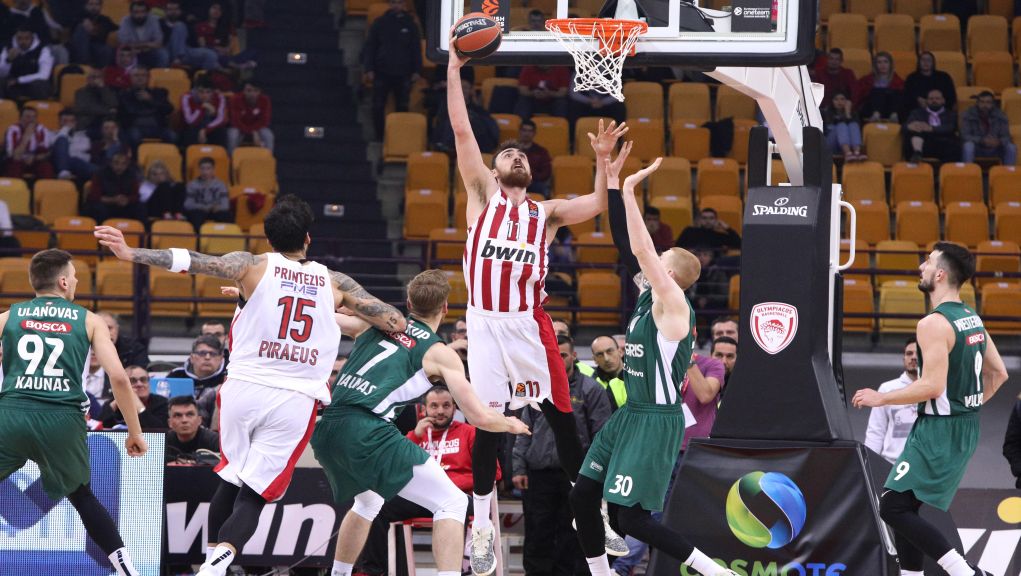 Ο Ολυμπιακός έχασε με 72-68 στο ΣΕΦ από την Ζαλγκίρις Κάουνας και πλέον την τελευταία αγωνιστική θέλει νίκη δικη του και συνδυασμό αποτελεσμάτων για να περάσει στα πλέι οφ της Ευρωλίγκα
sports.ert.gr/featured/ypo-p…