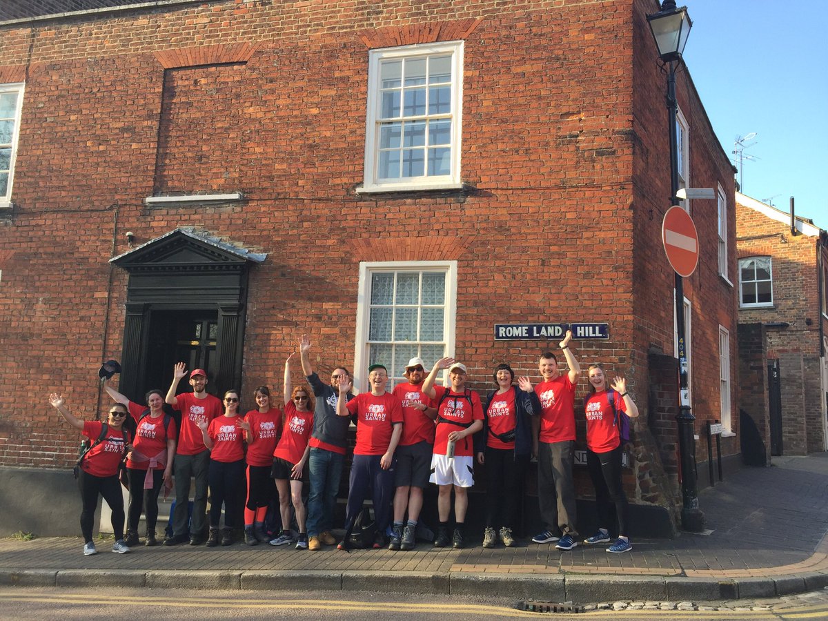 paulwindo's tweet photo. Dropped into the old Crusaders office in St Albans (where I first started working!) earlier... #uslongwalk https://t.co/4Pf3t4Y8ko