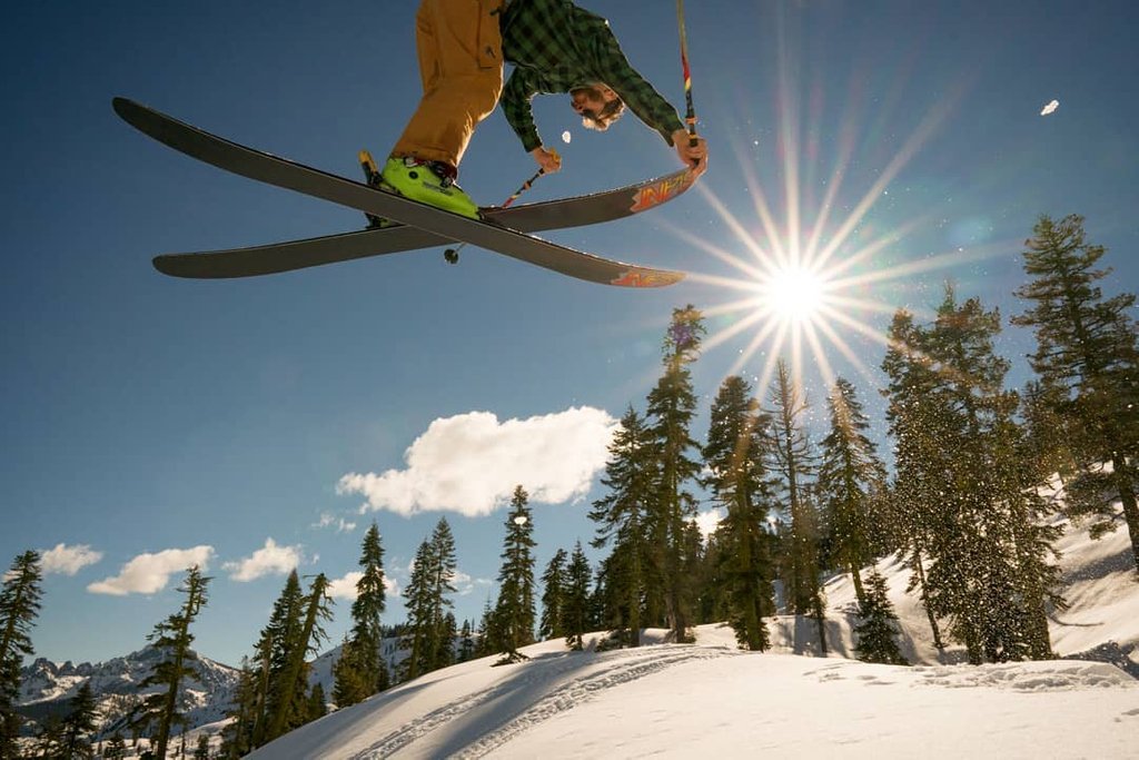 VisitTruckee's tweet photo. If you're not stoked, you're not doing spring right! 

Photo: @jankyhazen &amp; @linder_ski | #truckee #california #visittruckee #basecampforabiglife https://t.co/qaTyDqdfG7
