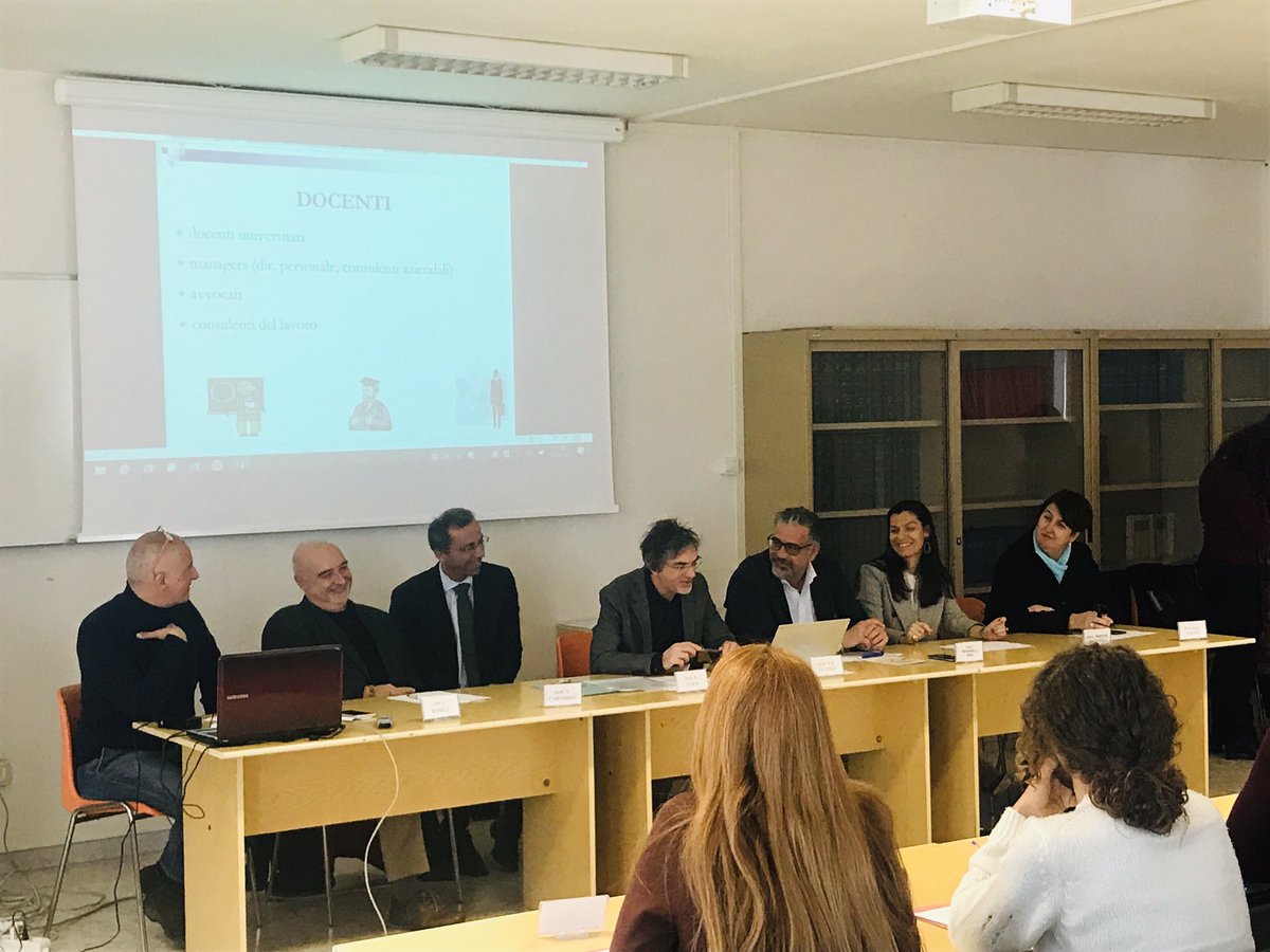 Oggi grande emozione alla presentazione del master in “diritto del lavoro e Relazioni Sindacali” #risorseumane #relazionisindacali @LABLAW_Legal