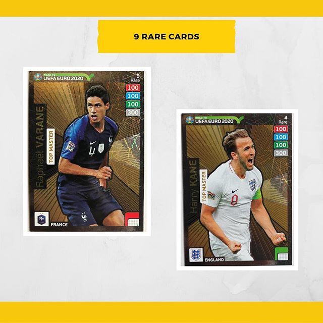 Panini's Road To Euro 2020 Adrenalyn XL is almost hitting the stores! Will be available in the usual european countries who receives Adrenalyn XL collections.

Pictures shared by Panini Germany. What do you think of the cards?

#panini #roadtoeuro2020 #adrenalynxl #tradingcards
