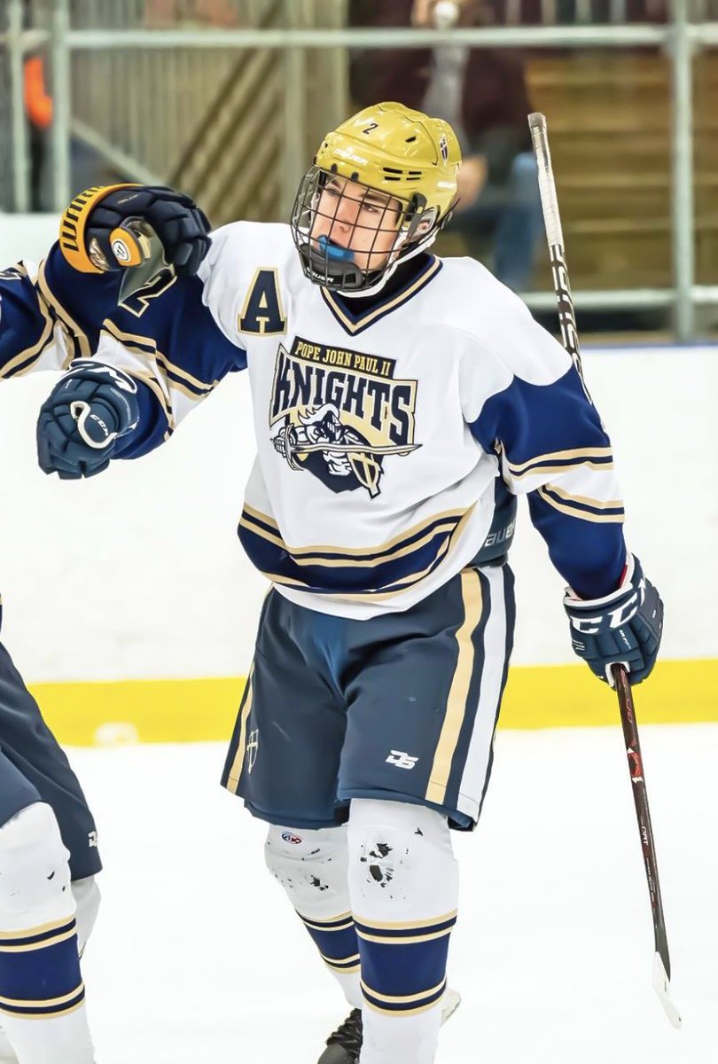 JPIIPrepHockey's tweet photo. Congratulations #2 JT Ernst on being named a finalist for the @Tennessean 2019 High School Hockey Player of the Year @JPIIAthletics @JPIIKNIGHTS #knights #hockey https://t.co/viFuyHAETM