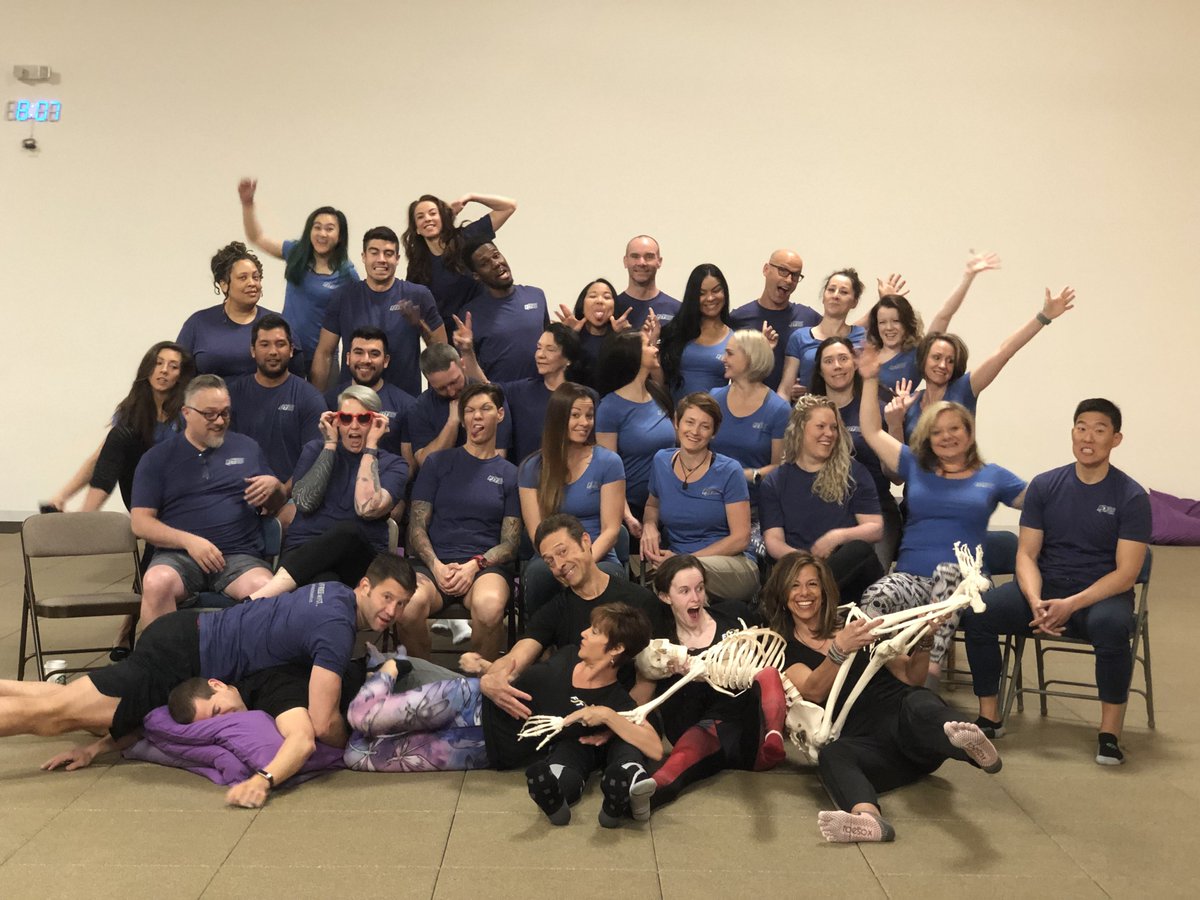 StretchToWinFST's tweet photo. Congratulations to our newest Level 1 FSTβ’ graduates! βοΈ
Thank you for a wonderful week of learning, discovering, and dedication!
#StretchtoWin #FascialStretchTherapy #STWI #FST #FSTPractitioner #Therapist #ConGRADulations #Congratulations #StudentSuccess #Fascia #Grads https://t.co/7ivyEOVUAb