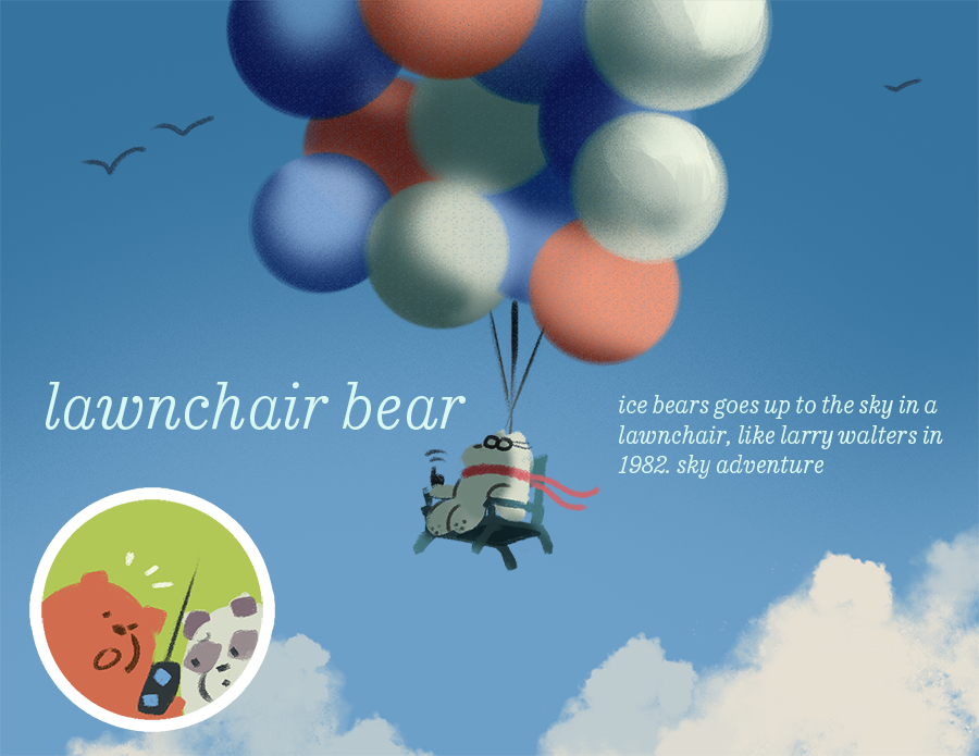 ideas for bears from a story day long ago 