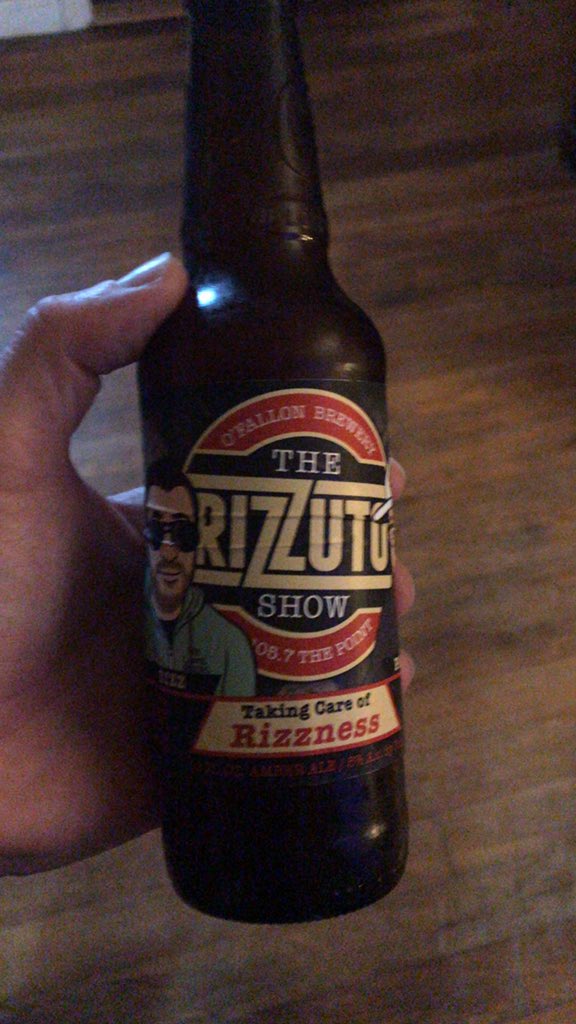 Sad day..
#LastRizzShowBeerOnHand
#JackedUpLabel
#ShouldBeYearRound
<a href="/RizzShow/">THE RIZZUTO SHOW</a>