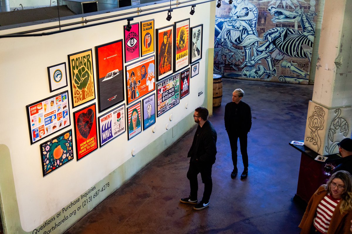 studionumberone's tweet photo. It's your last chance to view our art show, Crafted in LA! If you're grabbing a beer at @angelcitybeer this weekend, be sure to check out their new logo and cans that we designed, as well as our works that are currently on view until 4/1.
📷: Deric Mendes https://t.co/Z7JRNiSDrf