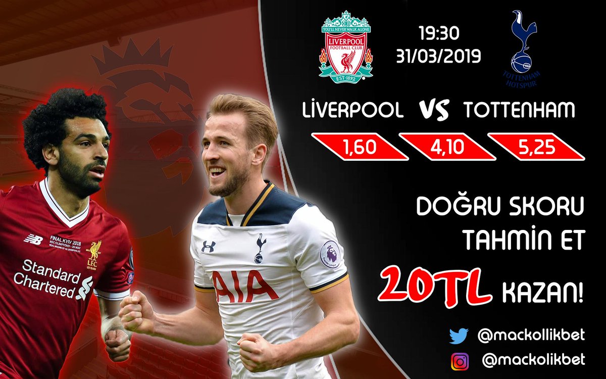 Hemen bu tweeti RT yap 10 arkadaşını etiketle maç skorunu doğru tahmin eden ilk 20 kişiden biri ol anında 20TL bonus kazan maçkolikbet42.com