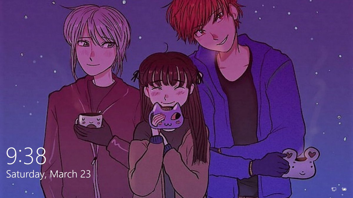 JujYFru1T's tweet photo. If there’s 1 thing to pull me away from 2years of all #BreathoftheWild (still don’t have a Switch :,,,D), #FruitsBasket is it.
Biased??? I dunno what you mean *cough* OT3 trash #Yukyoru https://t.co/mprAyCWqUu