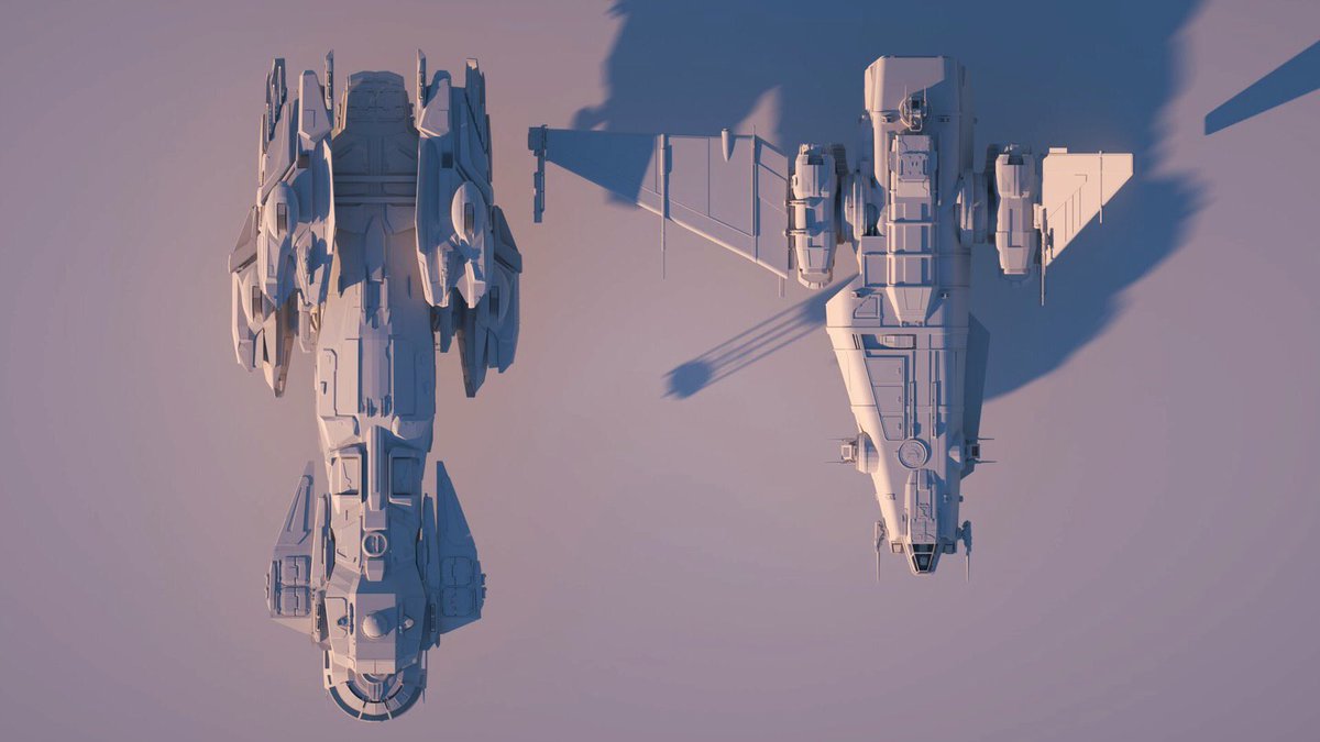 SharkStarNews's tweet image. 🚀Connie 👈👉🏾 Corsair🤔

#StarCitizen #comparison #SpaceDev #gamedev #design #gameart #Corsair