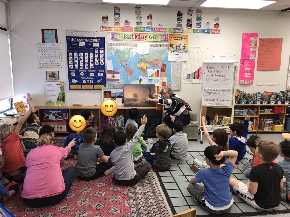 a_smithed's tweet photo. Thanks to @NatGalleryCan for coming in to talk to us today about some of the different works on display at the gallery. We shared what these works made us feel. We talked about how art allows different people to experience different emotions. 👩🏽‍🎨👨🏻‍🎨 #ocdsb #ArtTalks https://t.co/tvlCbeBZq0