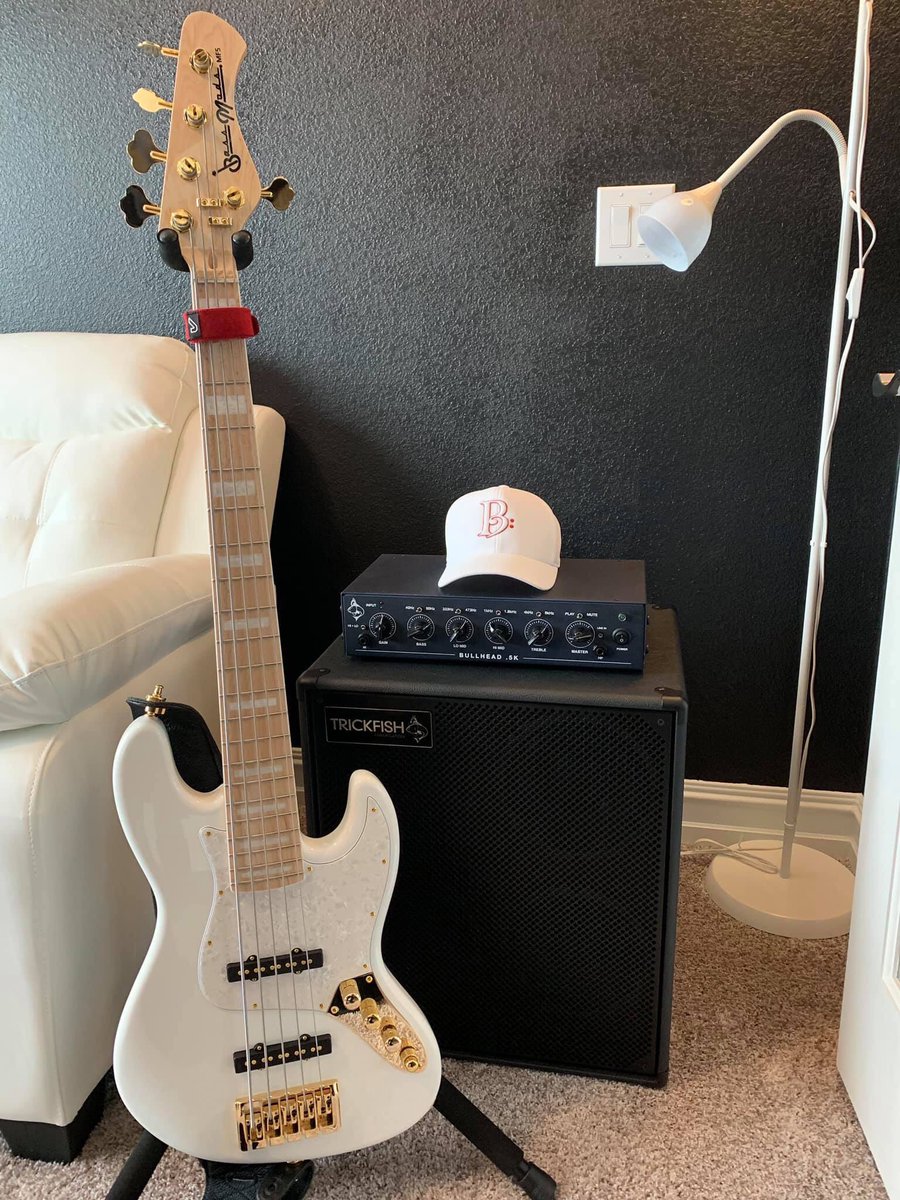 TrickfishAmps's tweet photo. Join the Trickfish Owners Page on Facebook to chat with other #Trickfish fans! Like Russell Harris who owns the #Bullhead.5K head and #TF408 cabinet. Thanks for sharing Russell!
Click here for the page: https://t.co/ERopz6areu
#trickfish #trickfishamps #bass #bassgear #bassmods https://t.co/kES62iawBD