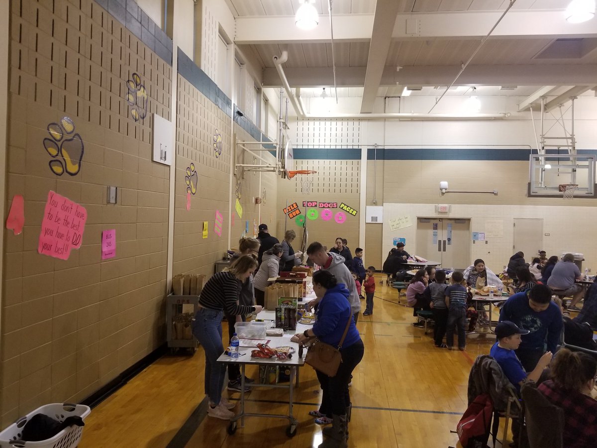 Getting settled in for Movie Night @Chandler_View with Ferdinand! Great story line for all to enjoy! Thank you PTO for a free night of family fun &amp; entertainment!