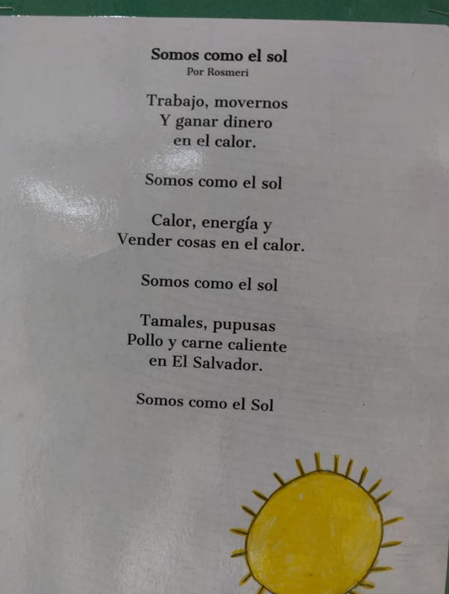Our @SanchezAISD third graders are Poets.  Their amazing teacher, @sspringer0 , has taught them well. Their poems made me proud and brought tears to my eyes. ¡Hermosos! @AISDSupt @aisdparents @AISDMultilingue #AISDFuture #AISDproud
