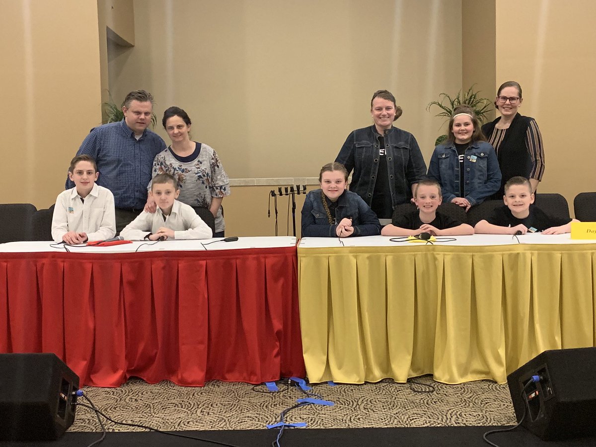 CM_UPCI's tweet photo. The #NCJBQE19 Is progressing greatly @ Bloomington, IL and Both teams have qualified for nationals @ #NAJBQT19 in Branson, MO! Congratulations to New Whiteland, IN and
Dayton, OH who have qualified. @illini_kids @MurryRay @PastorKBlaylock @PastorStark @markpreach @RobertStroup https://t.co/GU2ajdee5Z