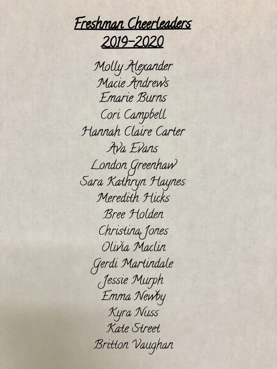 AthensCheer's tweet image. Congratulations to our new teams!! Looking forward to a great season!