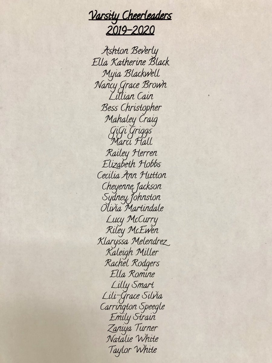 AthensCheer's tweet image. Congratulations to our new teams!! Looking forward to a great season!
