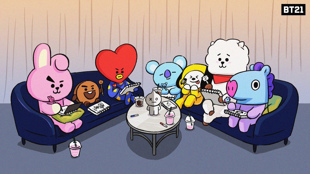 What's on your notes, #BT21 ? 📖
Spend your day on a high note with BT21 UNIVERSE! 
​
If you haven't checked it out 😉
👉 lin.ee/5sOg2Uv
​
#BT21_UNIVERSE #ComingSoon #April4th
