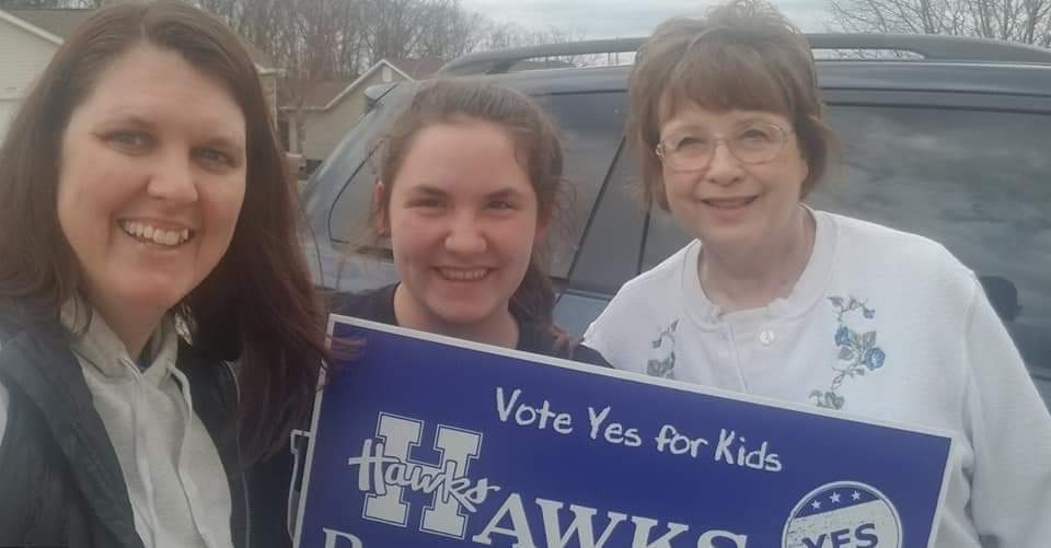 HawksRollback's tweet photo. VOTE 
YES
FOR 
KIDS!
#hawksrollback https://t.co/JXh2yjsmNd