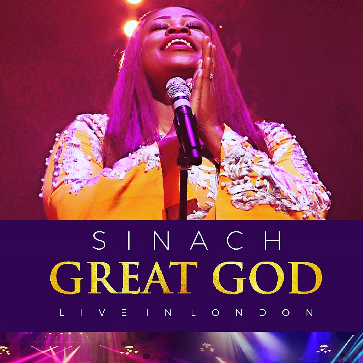 Now available on all platforms ; My birthday Album : GREAT GOD (Live in London) 
It’s a worshipers delight my friends ! God is to be praised greatly @Help me praise Him! He is Great God !! #sinach #march30 #slic2019 #lagos #sinach