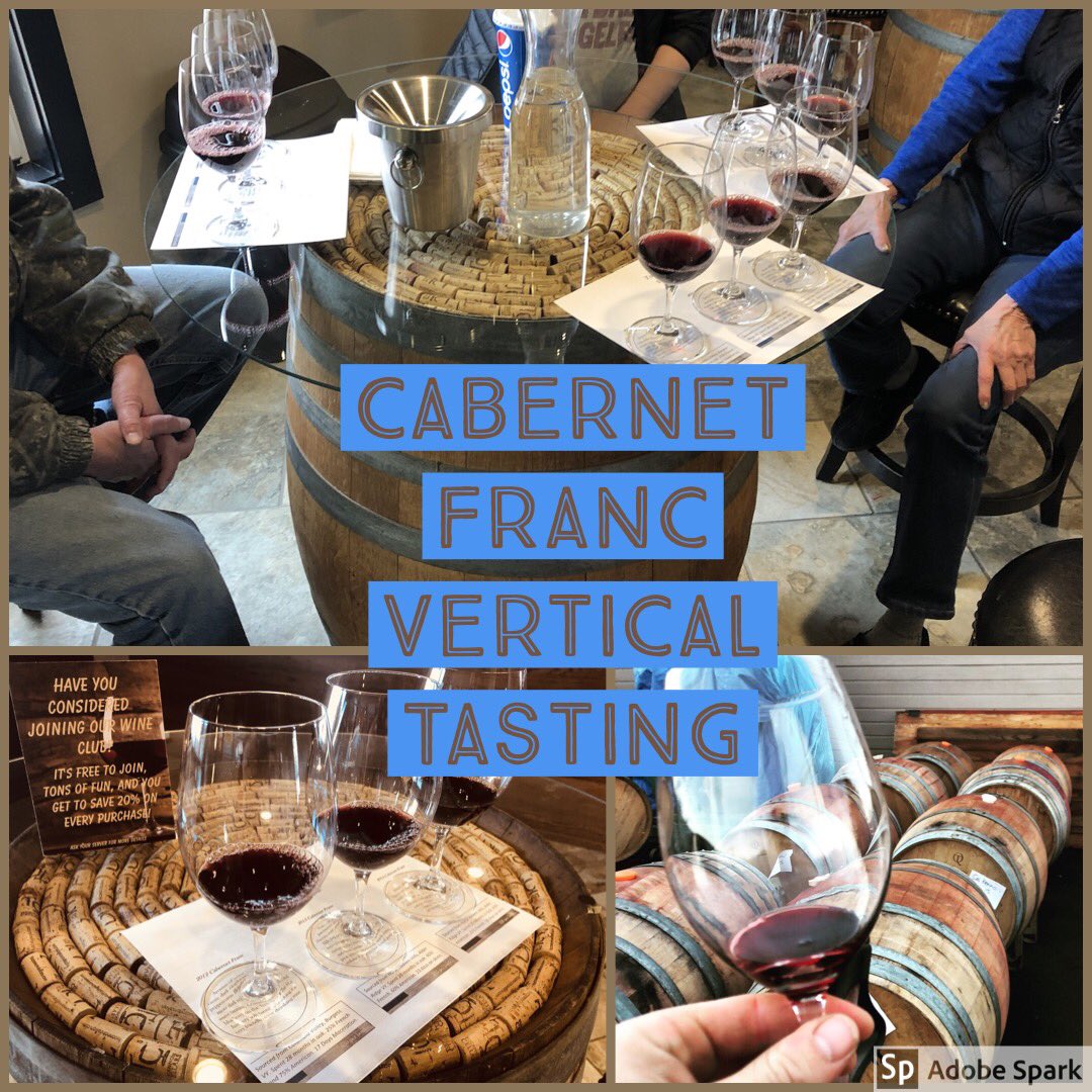 We have this going on in the tasting room until Monday. A 3 year vertical for only $15 of our 2012, 2013, and 2014 Cabernet Franc. What a difference a year makes!

#WAwine #YakimaValley <a href="/TriCitiesWA/">Tri-Cities, WA</a> <a href="/yakimavalley/">Yakima Valley</a>